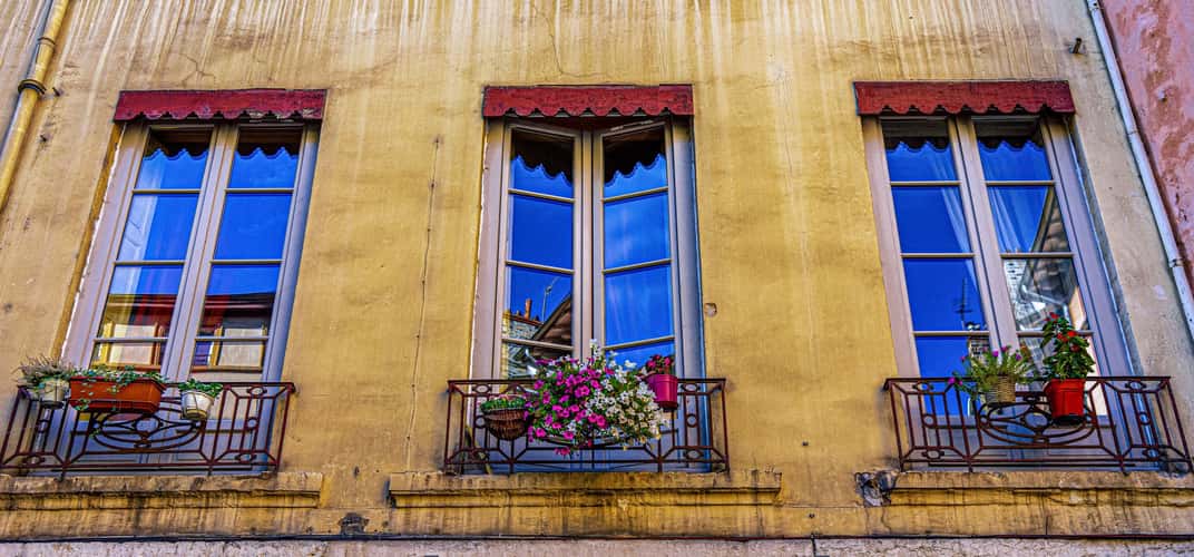 La tour rose, Lyon, vieux Lyon