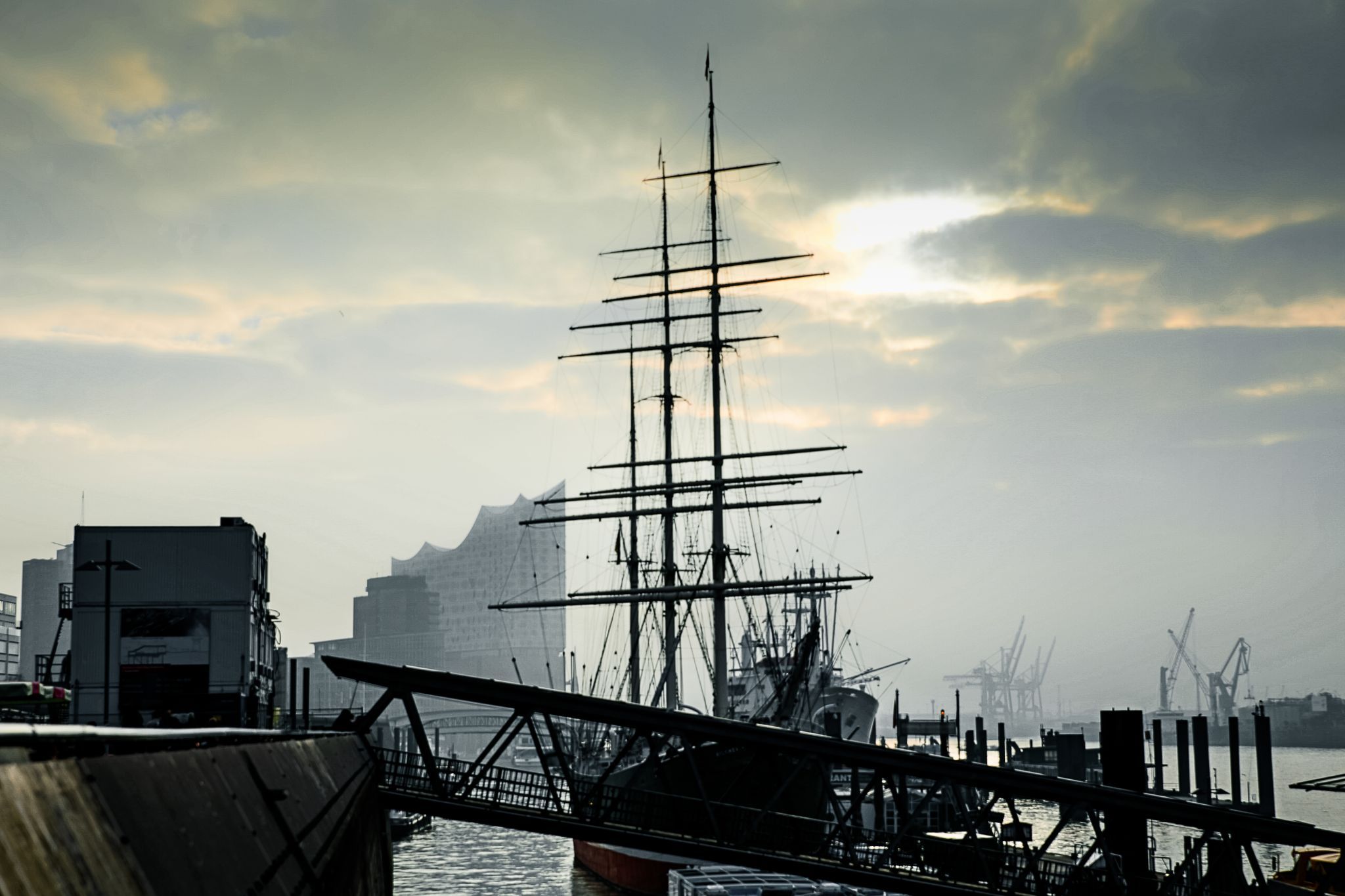 Landungsbrücken Hamburg, Germany