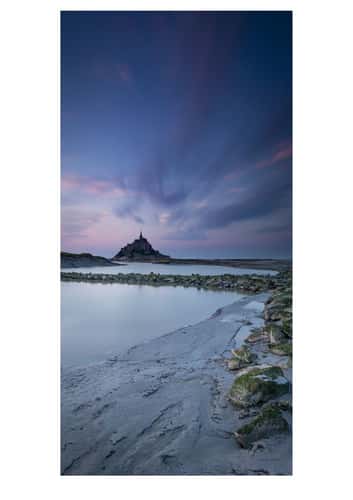 Dawn at the Mont Saint-Michel
