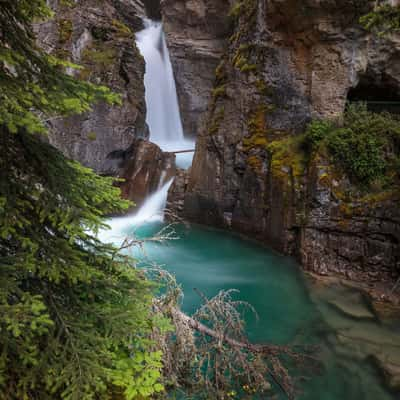 Lower Falls,  Johnston Canyon Trail, Canada