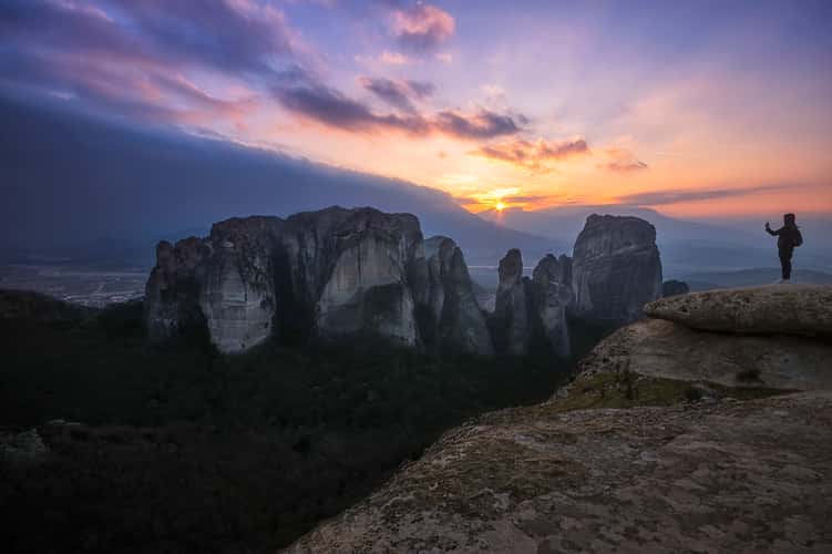 Meteora Thessaly from Main Observation Deck