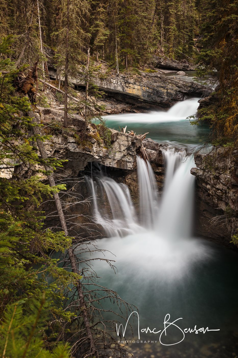 Middle Falls, Johnston Canyon Trail, Canada