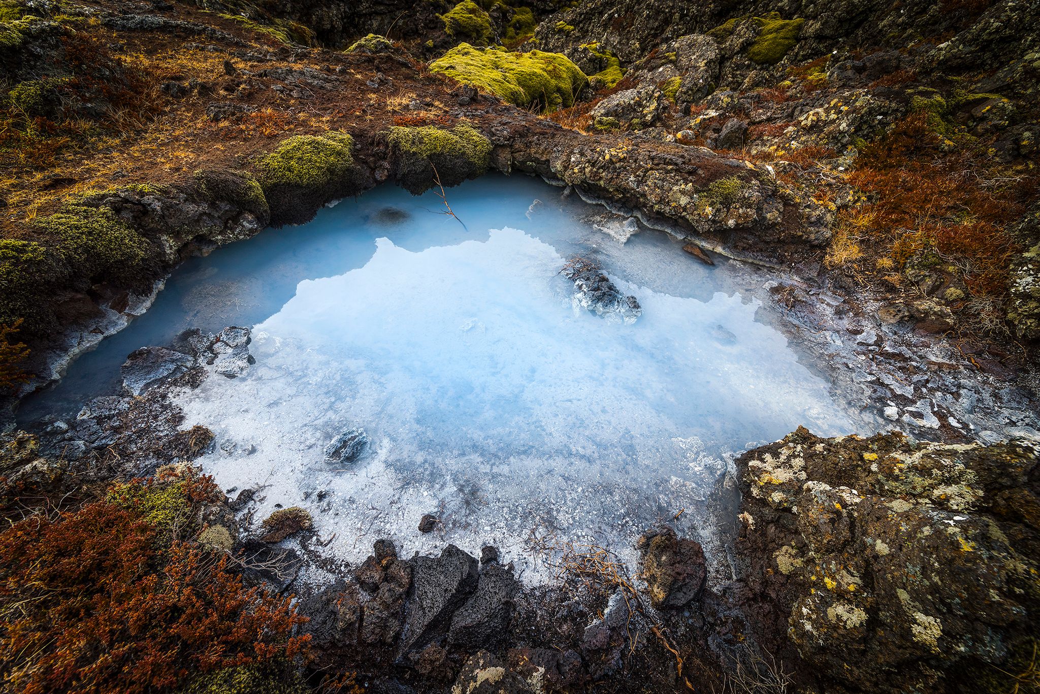 Mini Blue Lagoon, Iceland