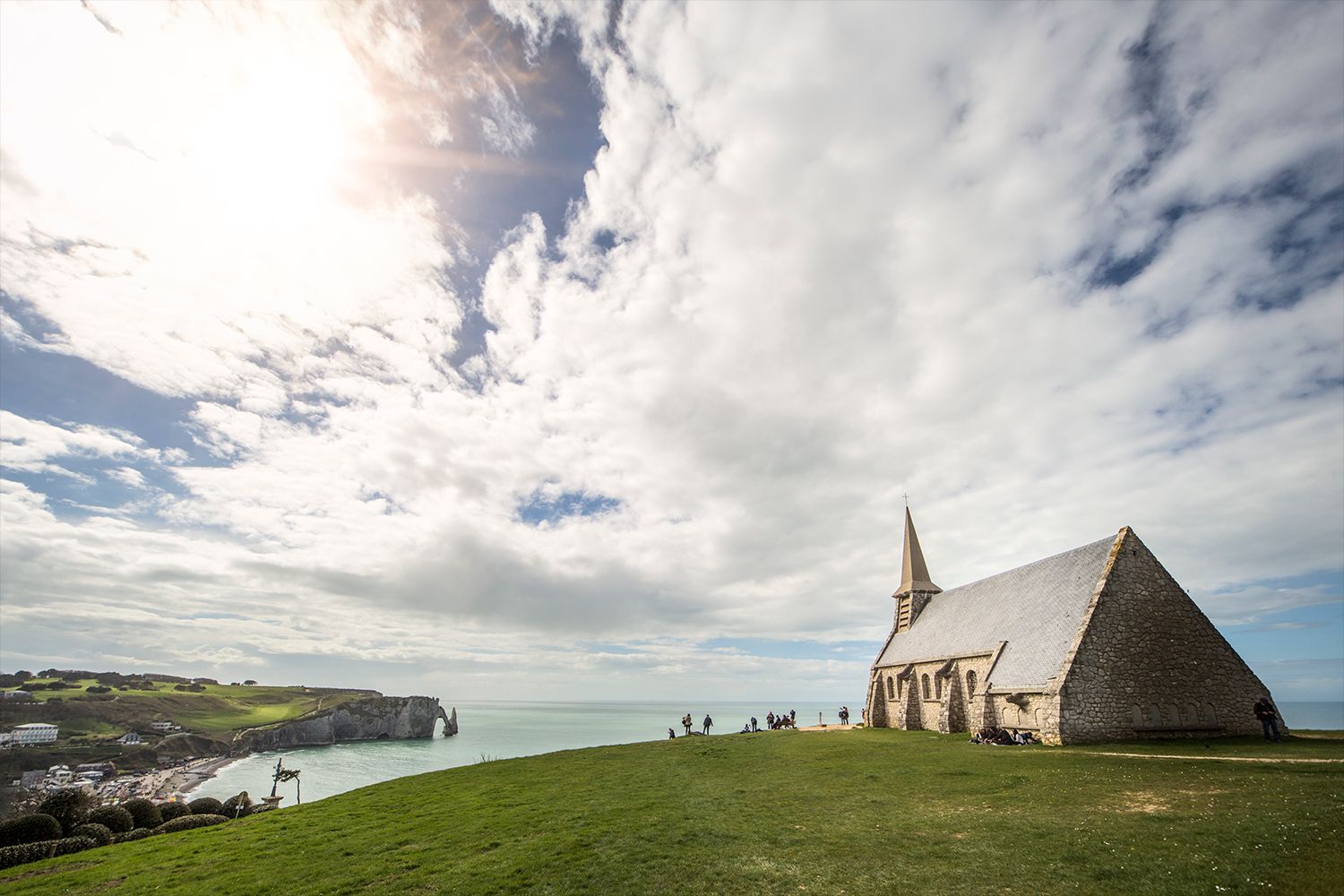 Chapelle Notre dame de la Garde (Etretat), France