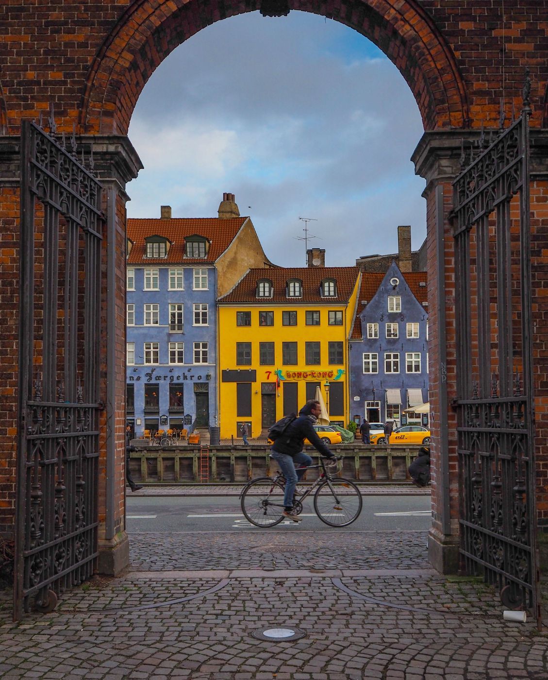 Nyhavn port, Copenhagen, Denmark