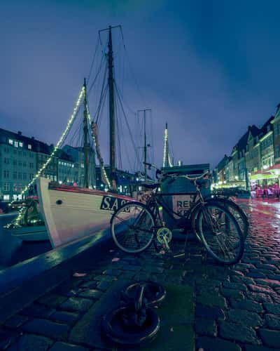 Sunrise in Nyhavn, Copenhagen
