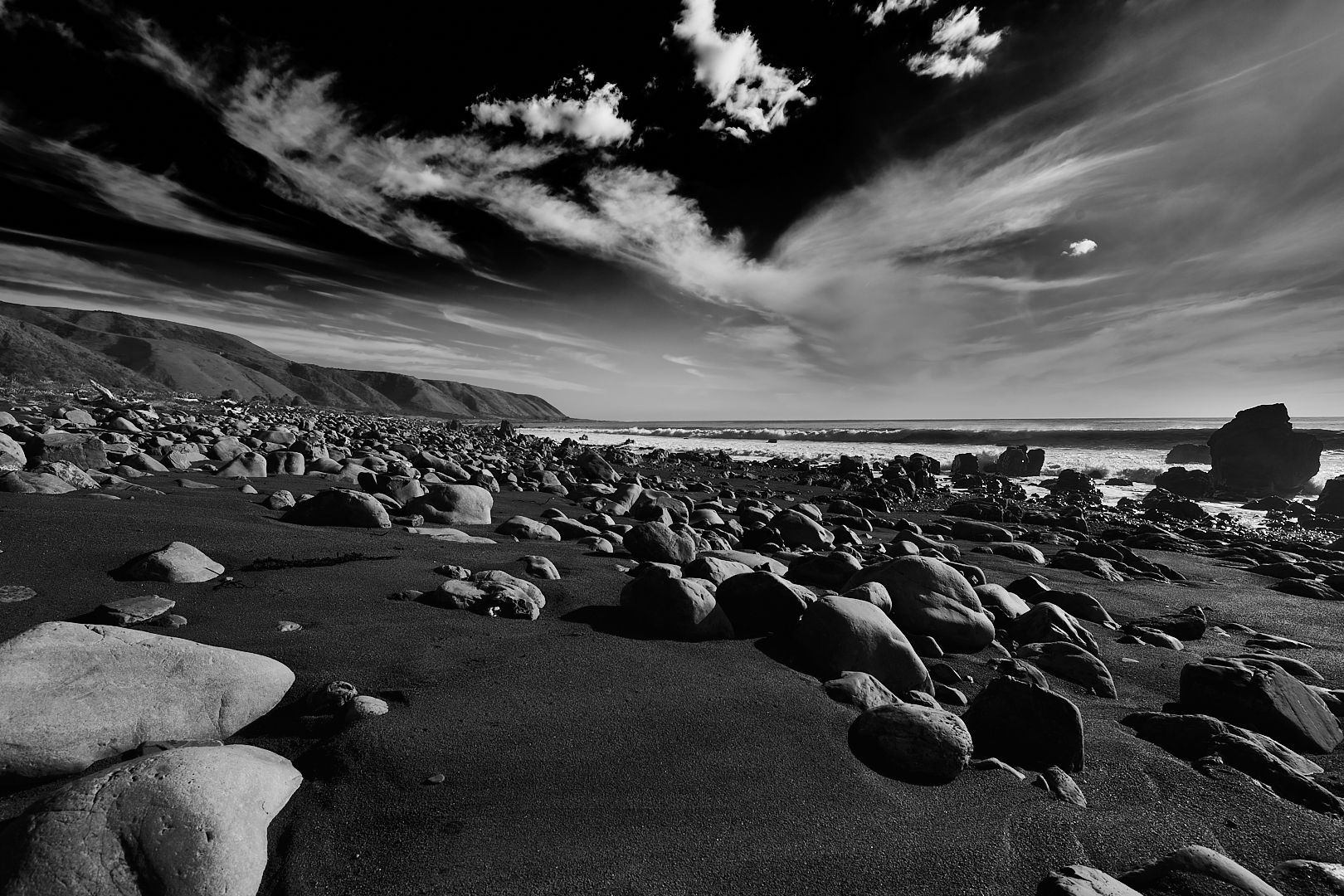 Palliser Bay, Cook Strait, New Zealand