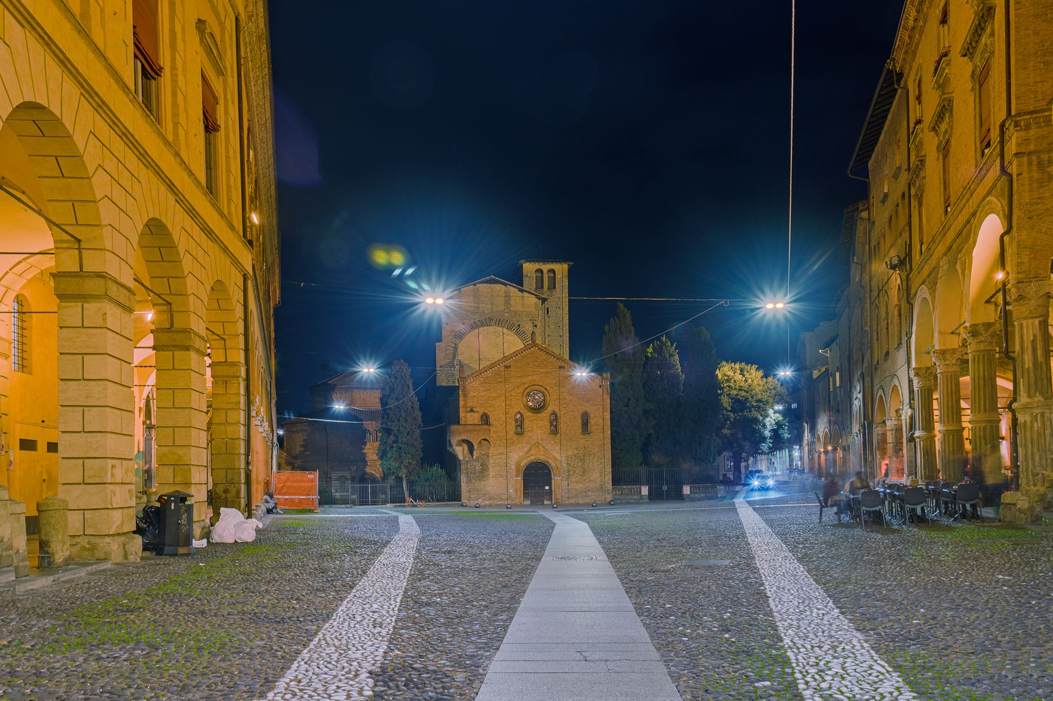 Piazza Santo Stefano, Italy