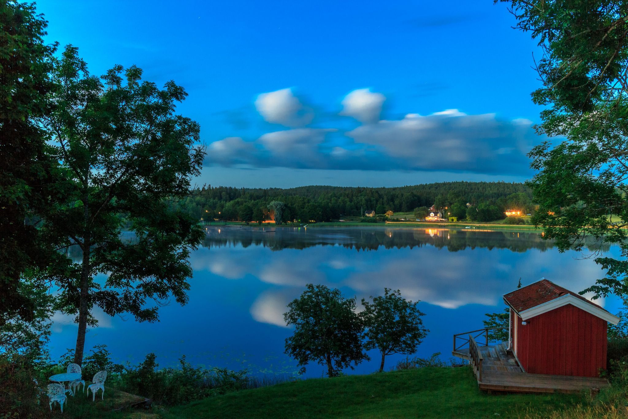 Prässebo Lake, Sweden