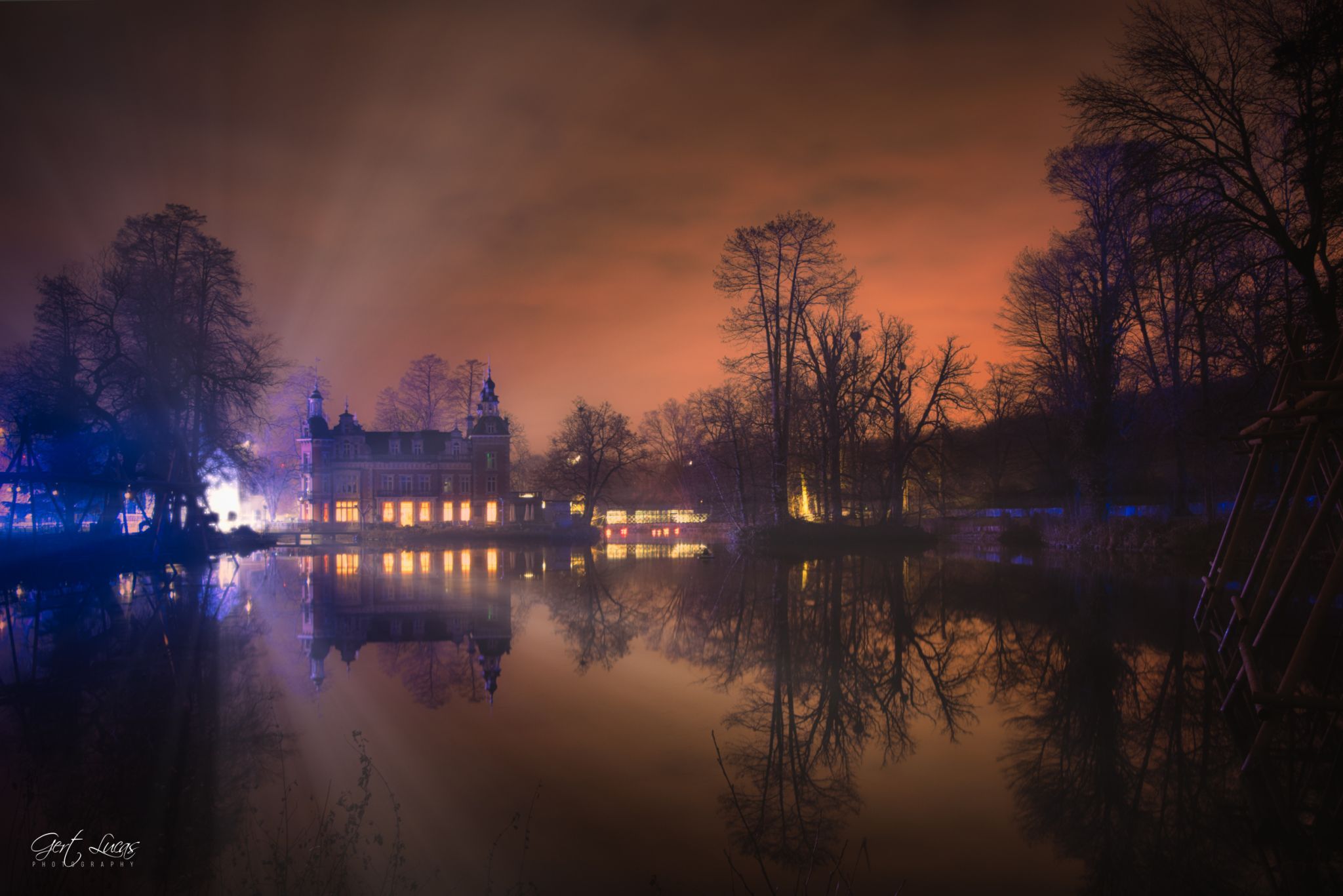 Provincial gardens Huizingen, Belgium