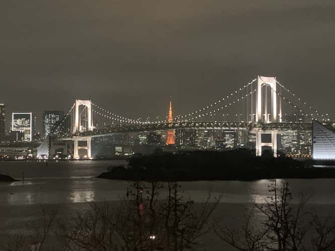 Rainbow Bridge from Odaiba