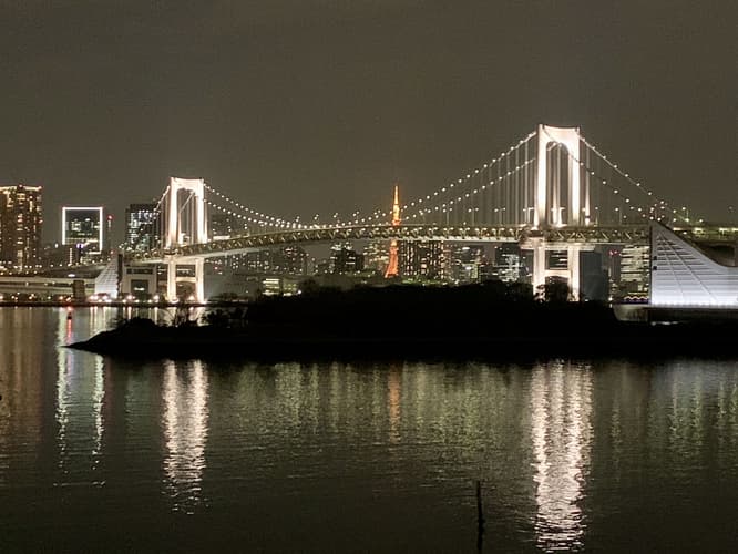 Rainbow Bridge from Odaiba