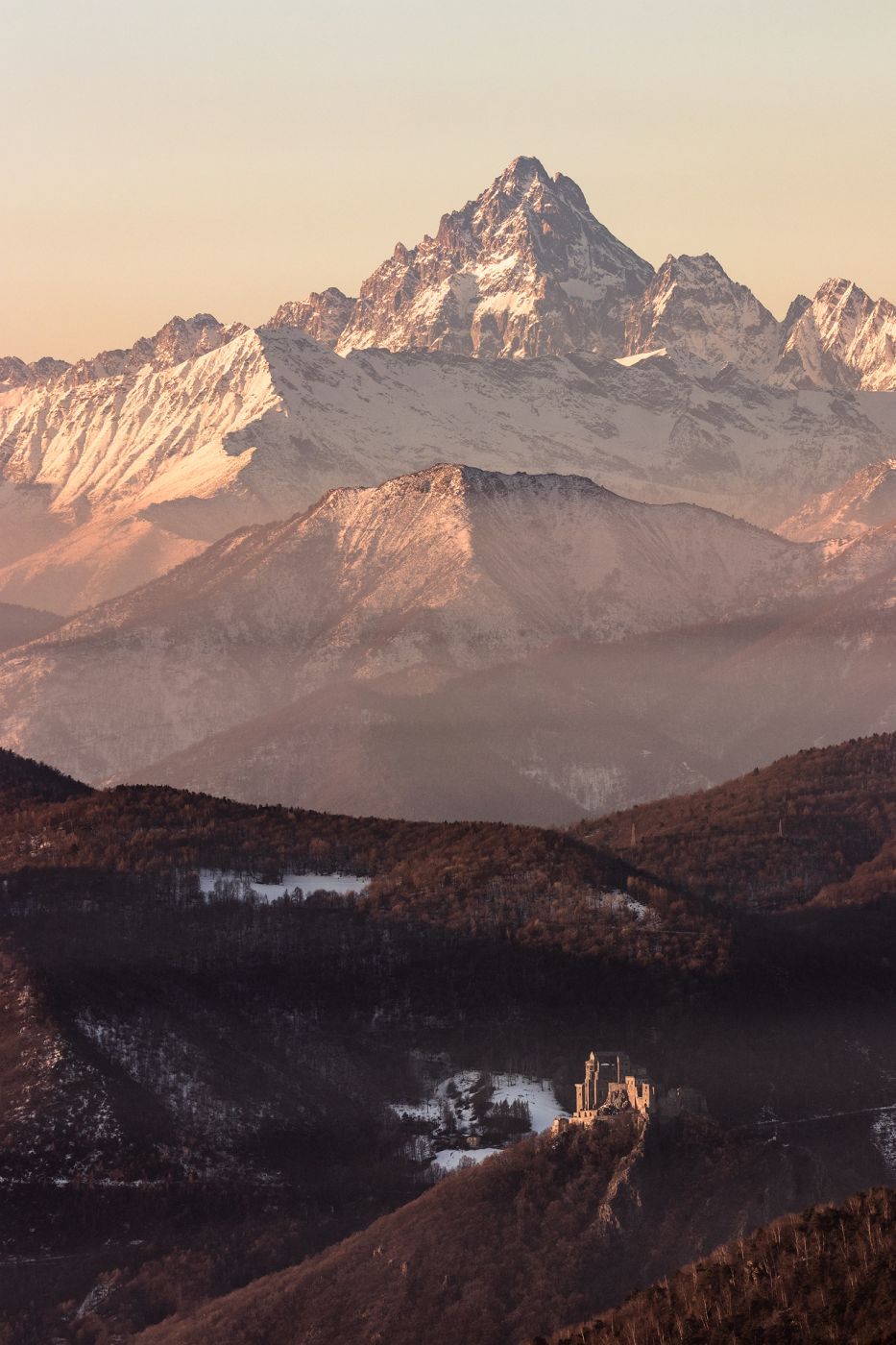 Sacra di San Michele e Monviso, Italy