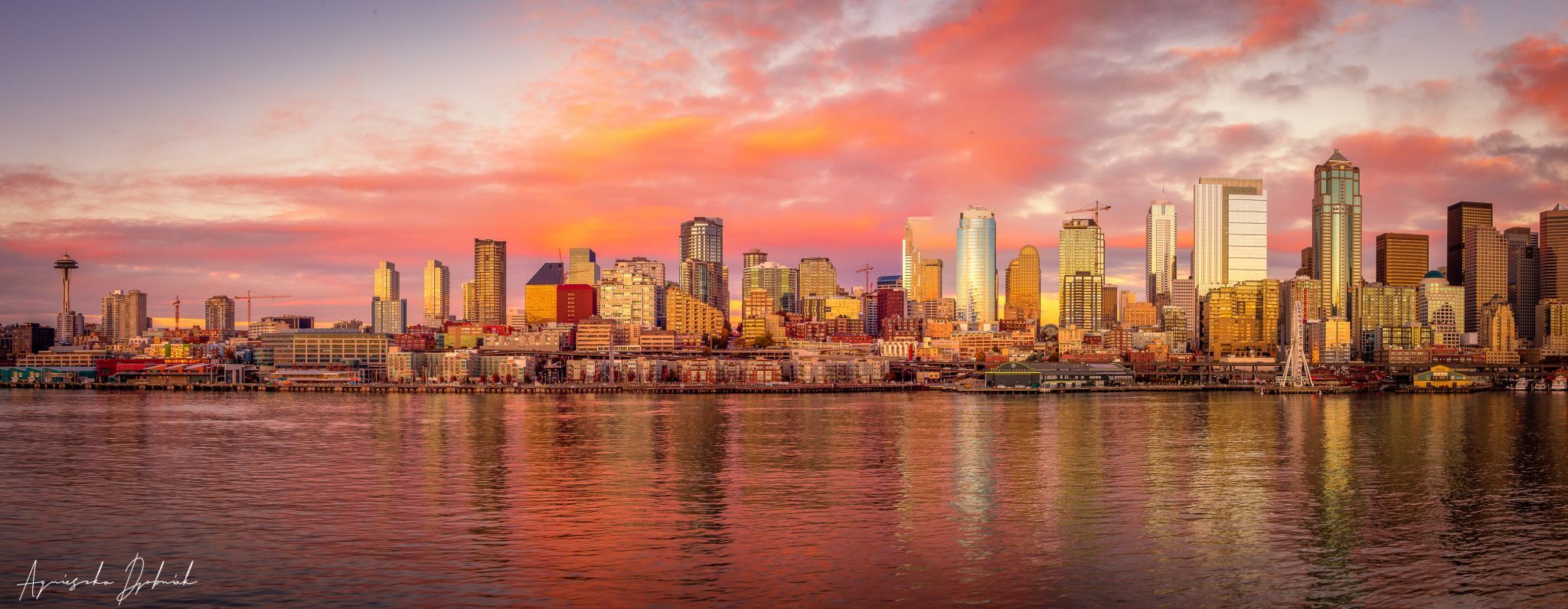 Skyline of Seattle, USA