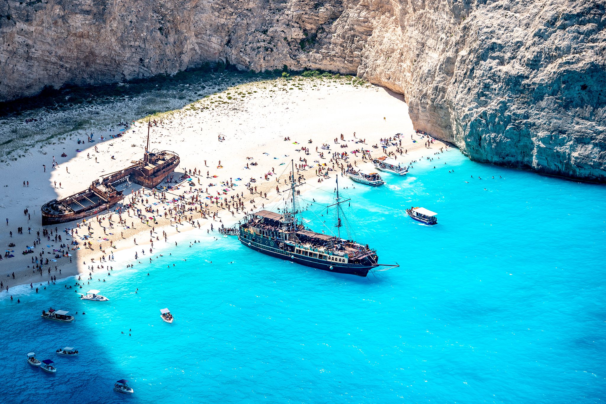 Shipwreck Beach, Greece
