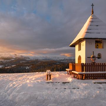 Shrine with a view of Tatras, Poland