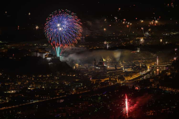 Silvester 2020 Salzburg Castle