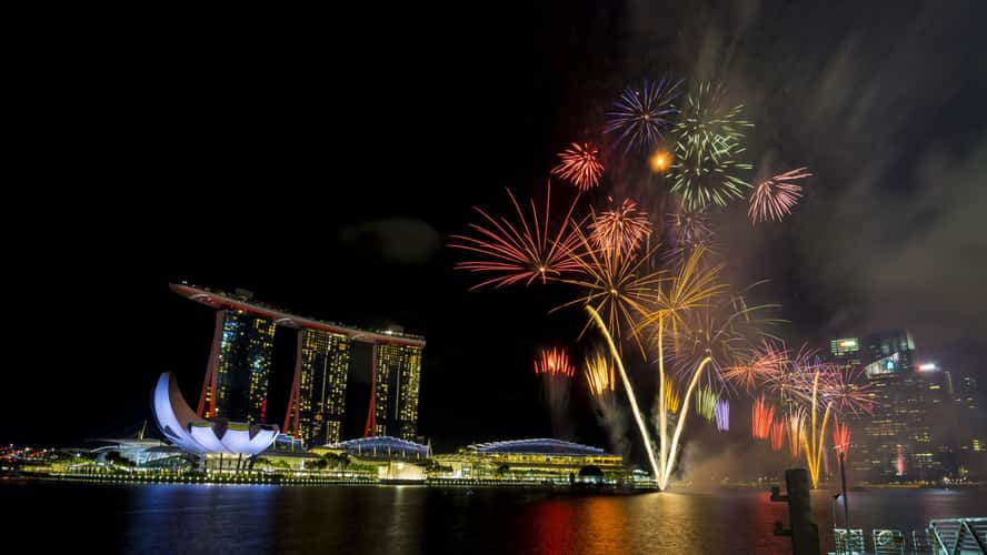 Skyline Singapur