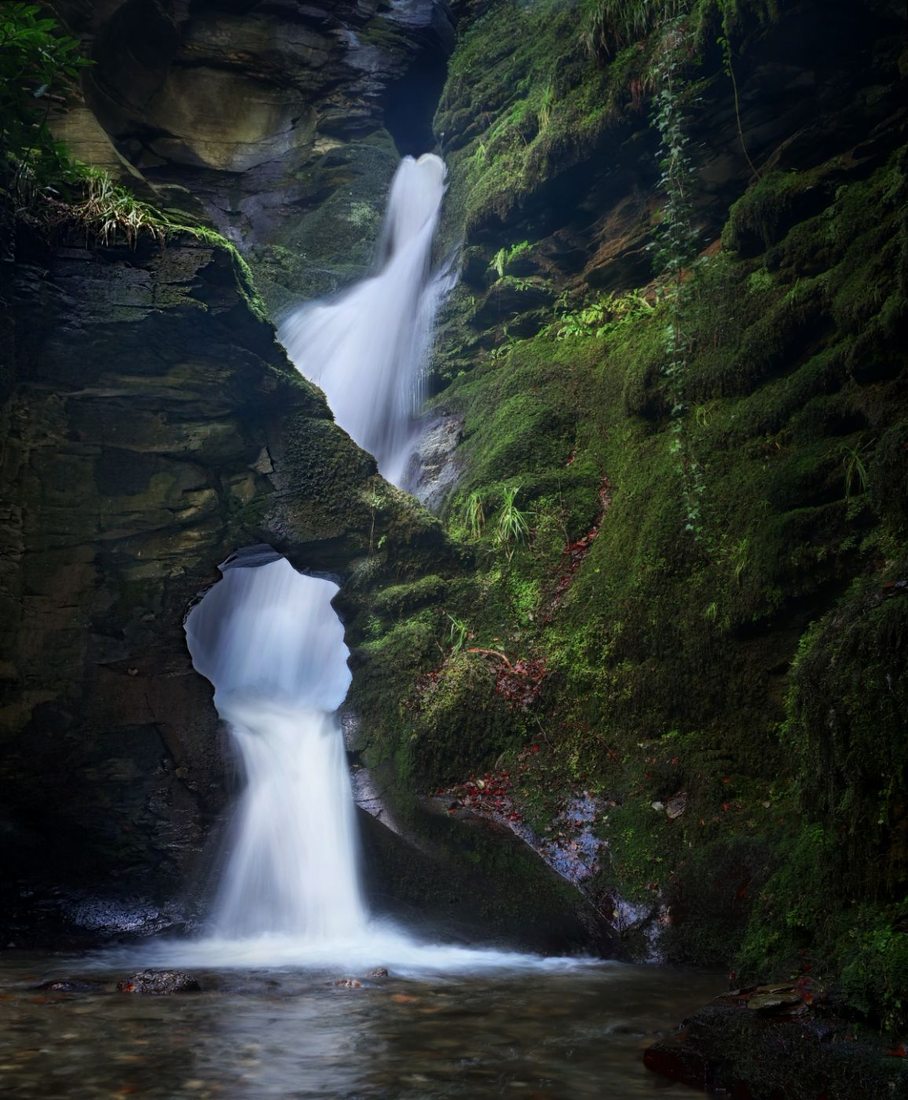 St. Nectan´s Glen Waterfall, United Kingdom