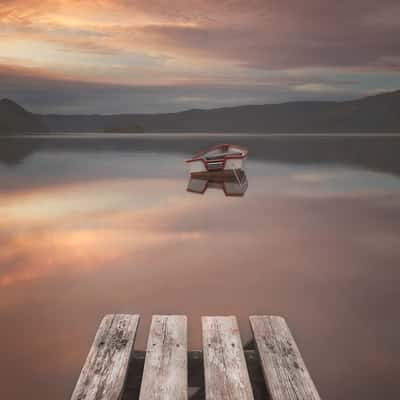 Sylling Jetty, Tyrifjorden, Norway