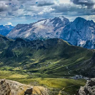 Terrazza Delle Dolomiti, Passo Pordoi, Italy