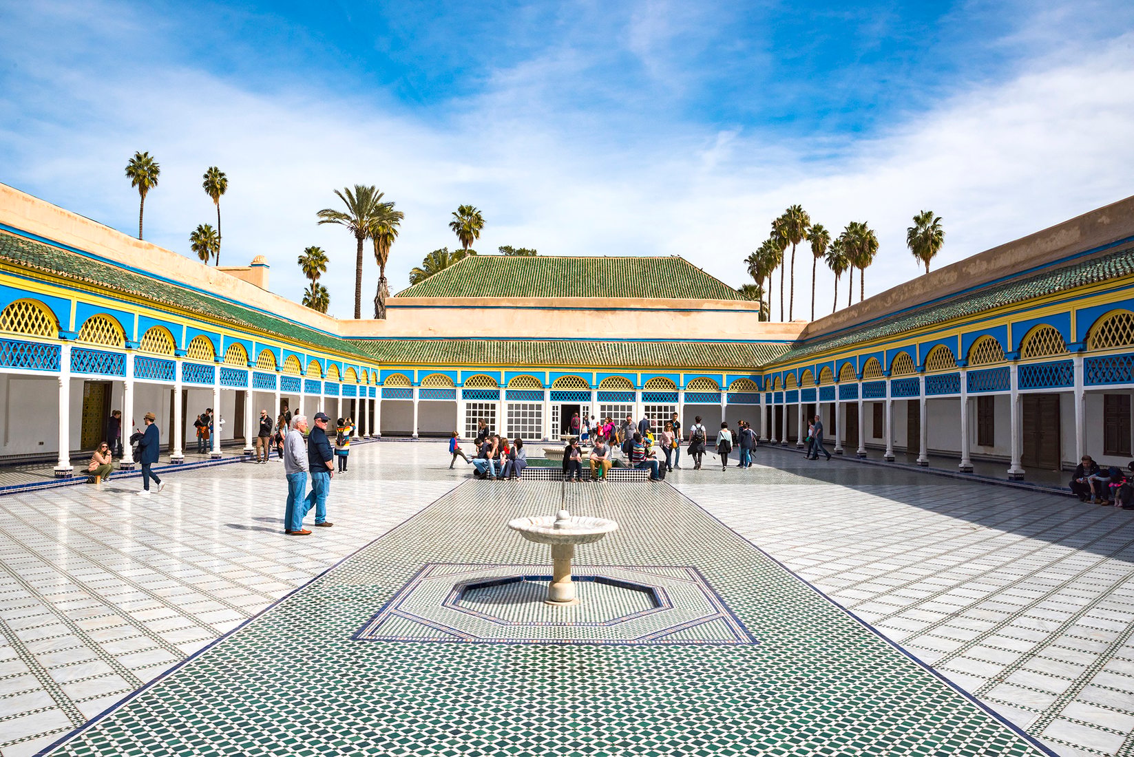 The Bahia Palace Marrakesh Morocco The Bahia Palace Marrakesh Morocco