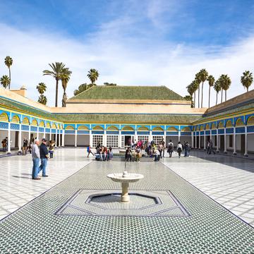 The Bahia Palace, Marrakesh, Morocco