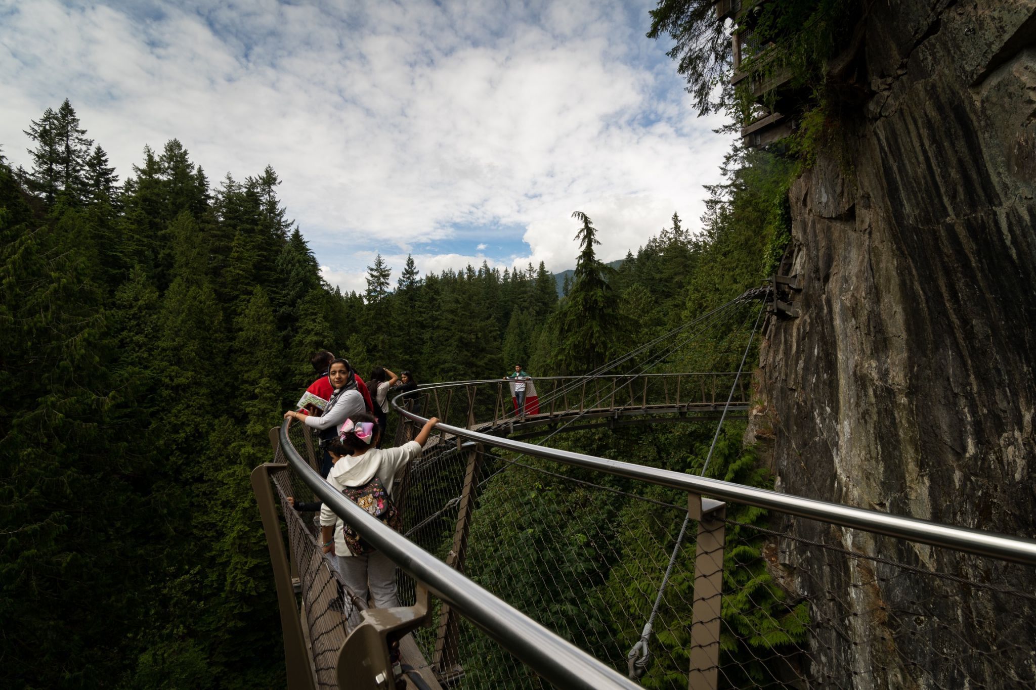 The Capilano Suspension Bridge, Canada