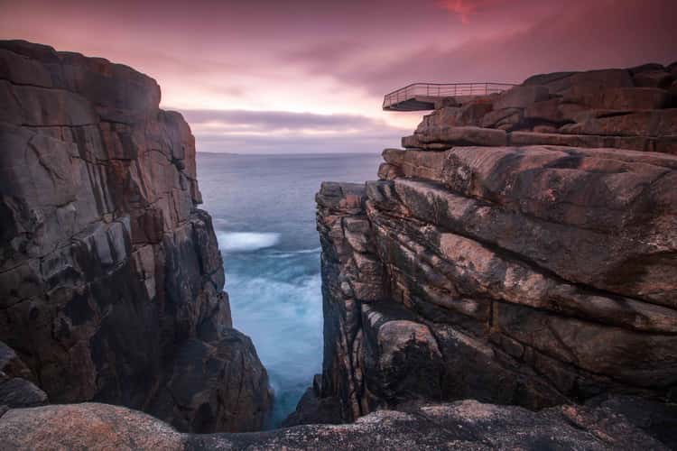 The Gap sunrise lookout Torndirrup, Western Australia