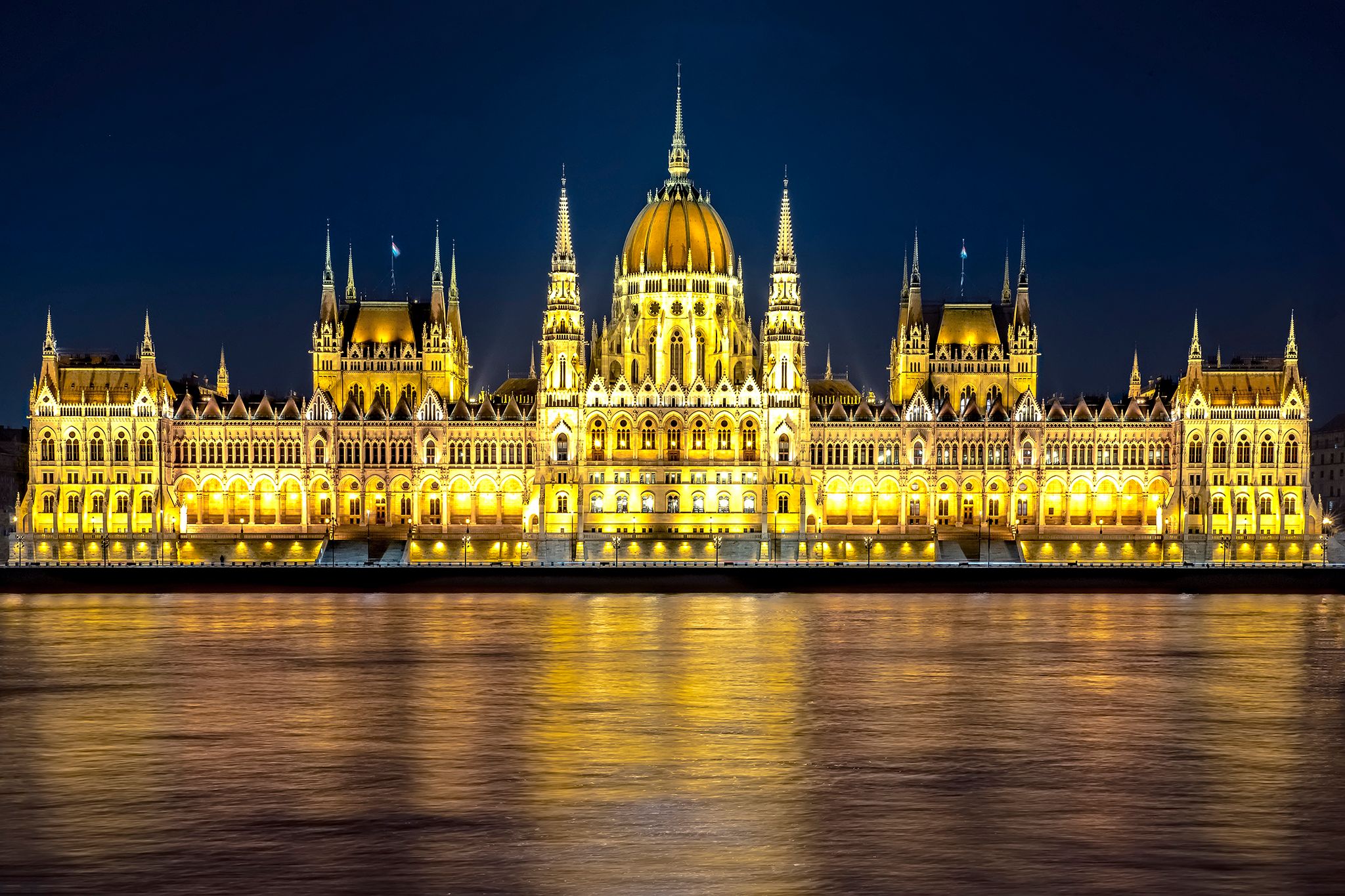 Hungarian Parliament, Budapest, Hungary