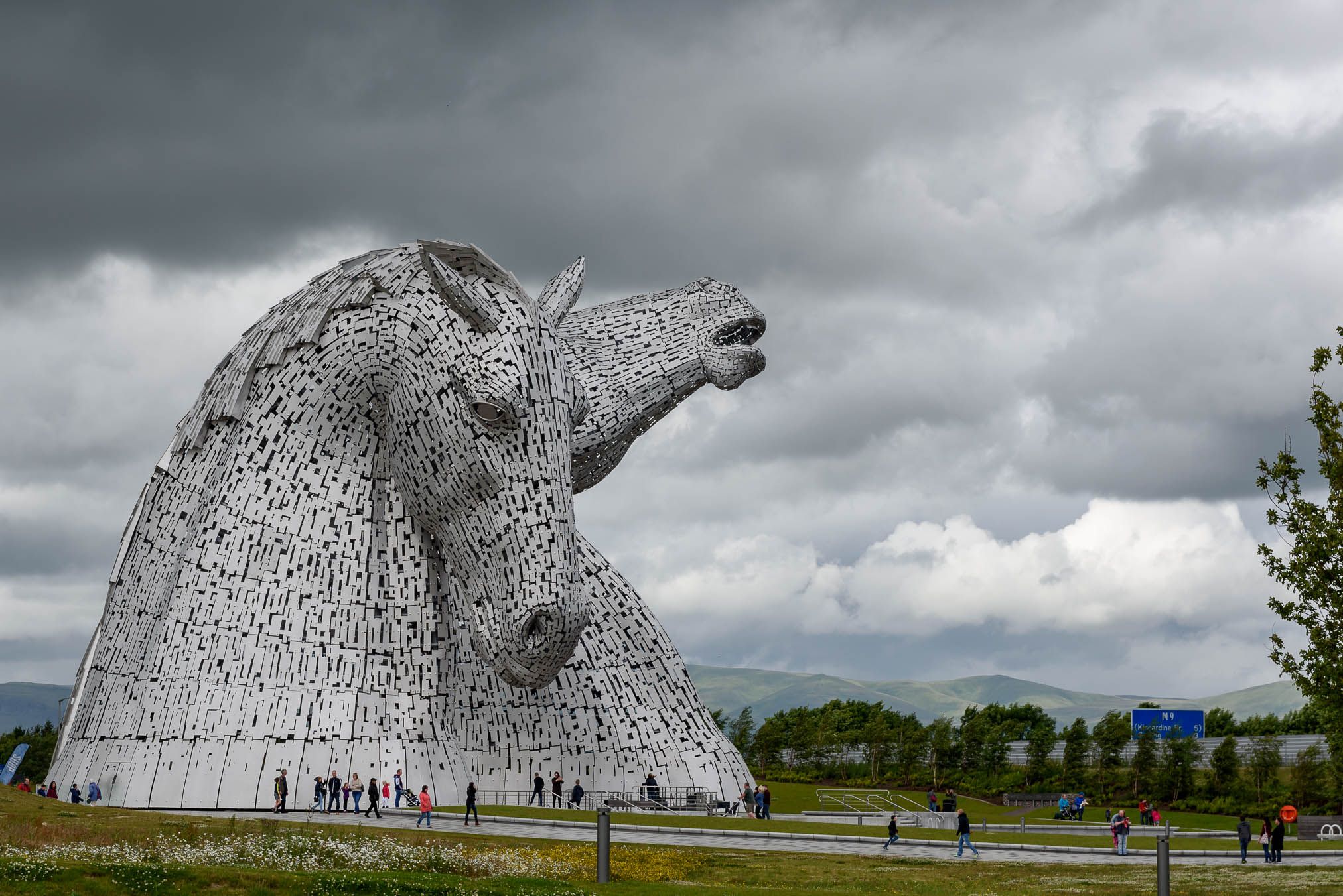 The Kelpies, Falkirk, United Kingdom