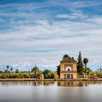 The Menara gardens, Morocco