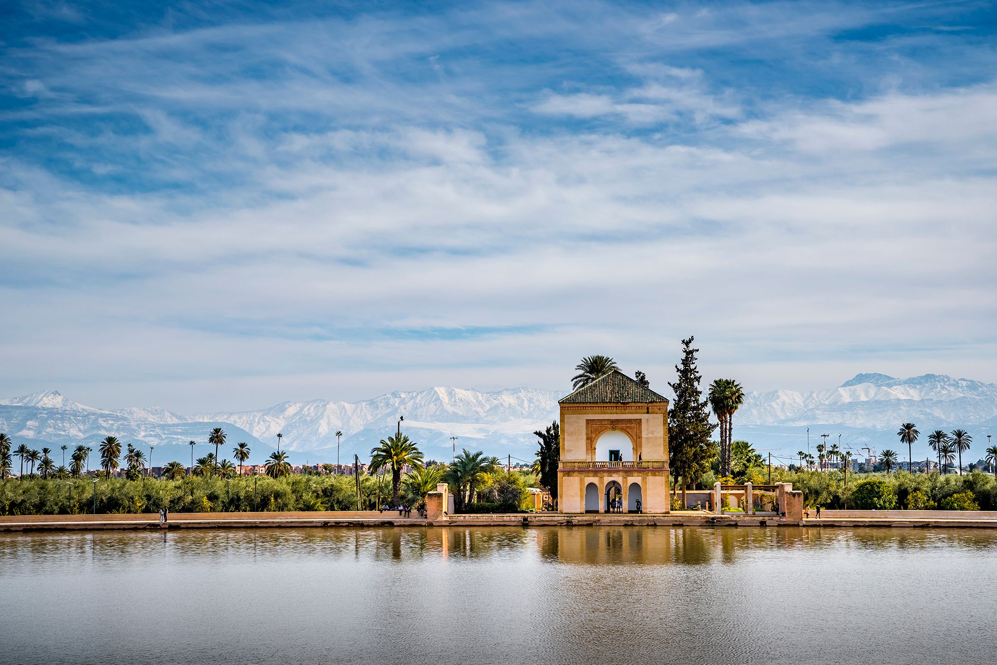 The Menara gardens, Morocco