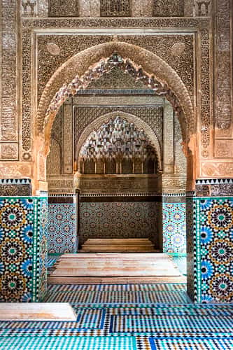 The Saadian tombs, Marrakesh
