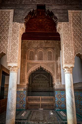The Saadian tombs, Marrakesh
