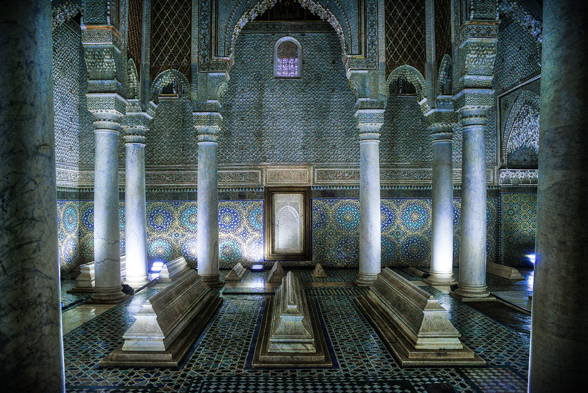The Saadian tombs, Marrakesh, Morocco