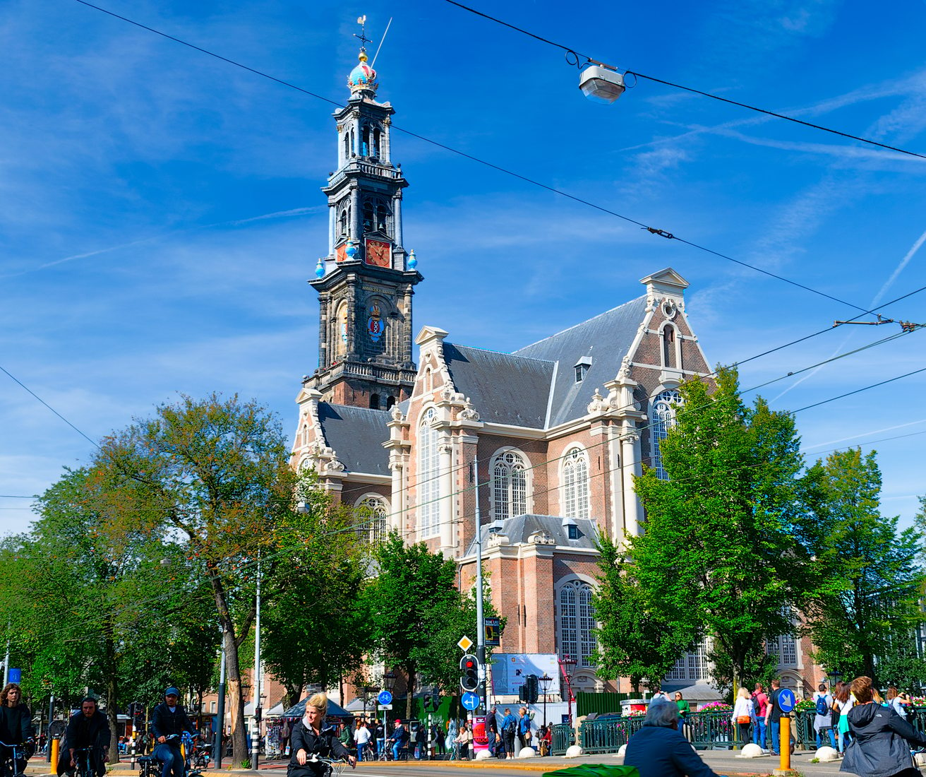 The Westerkerk in Amsterdam, Netherlands