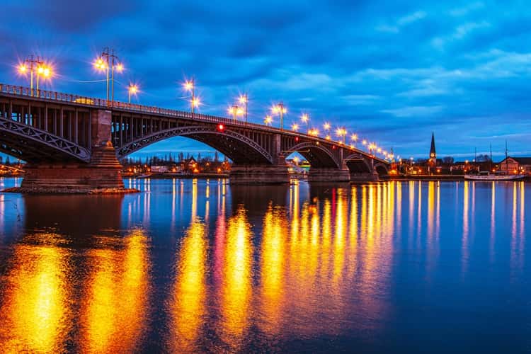 Theodor Heuss Bridge, Mainz