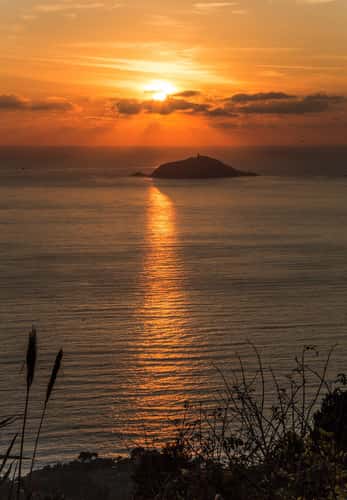 Tinetto Island seen from Tellaro