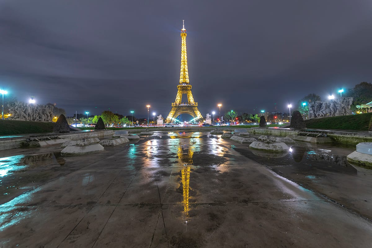 Tour Eiffel from Trocadéro, Paris, France