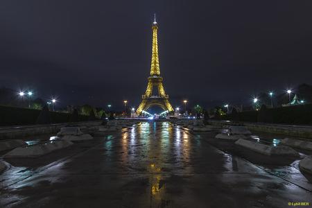 Tour Eiffel from Trocadéro, Paris