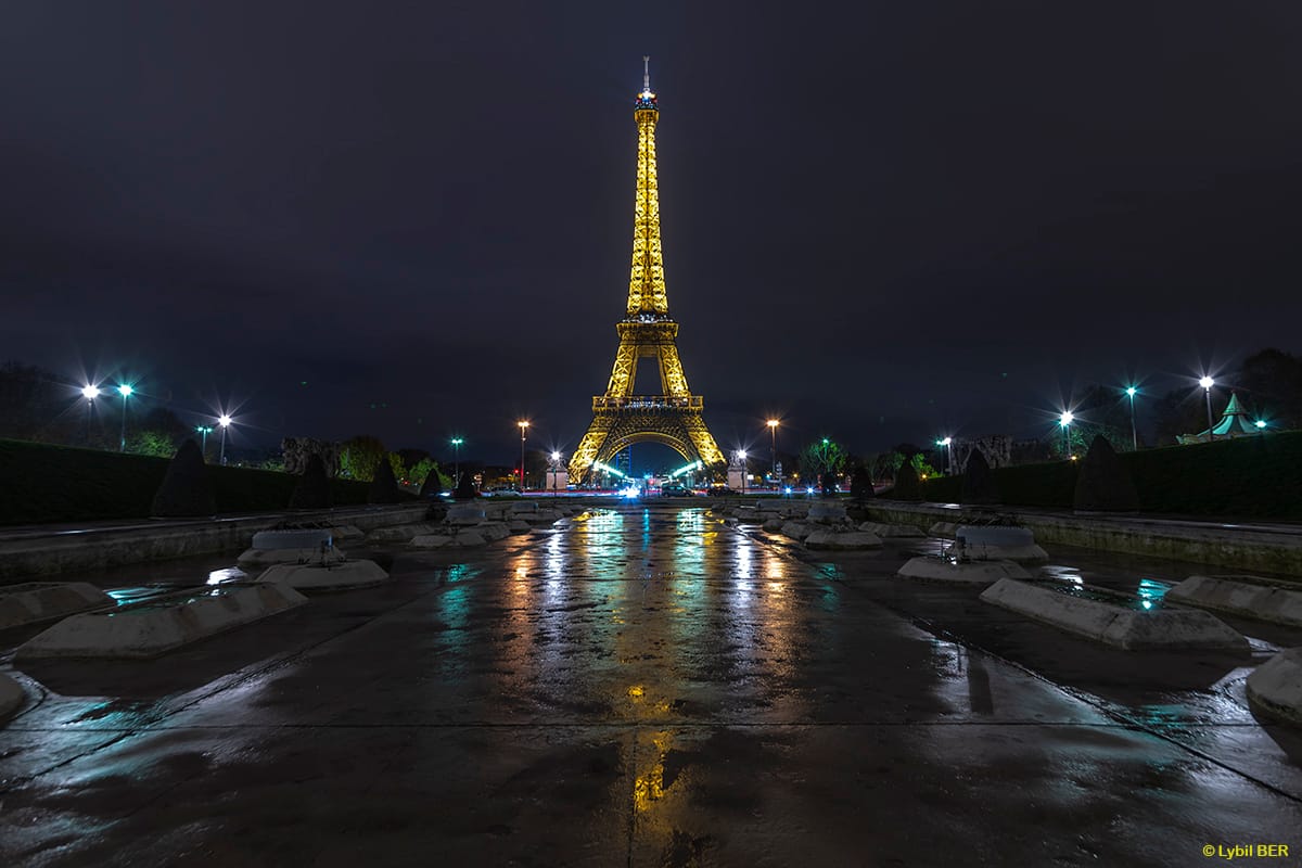 Tour Eiffel from Trocadéro, Paris, France