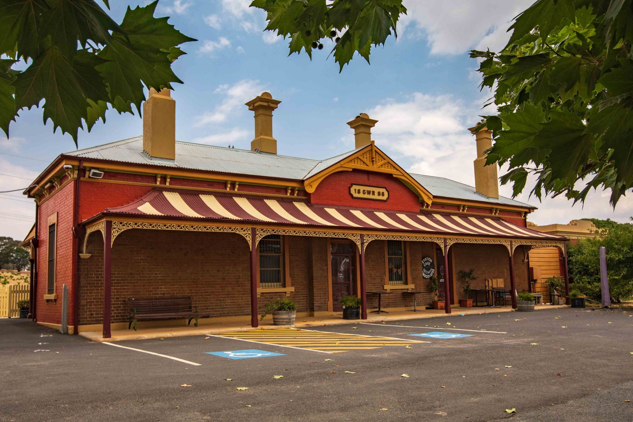 Train station Millthorpe New South Wales, Australia