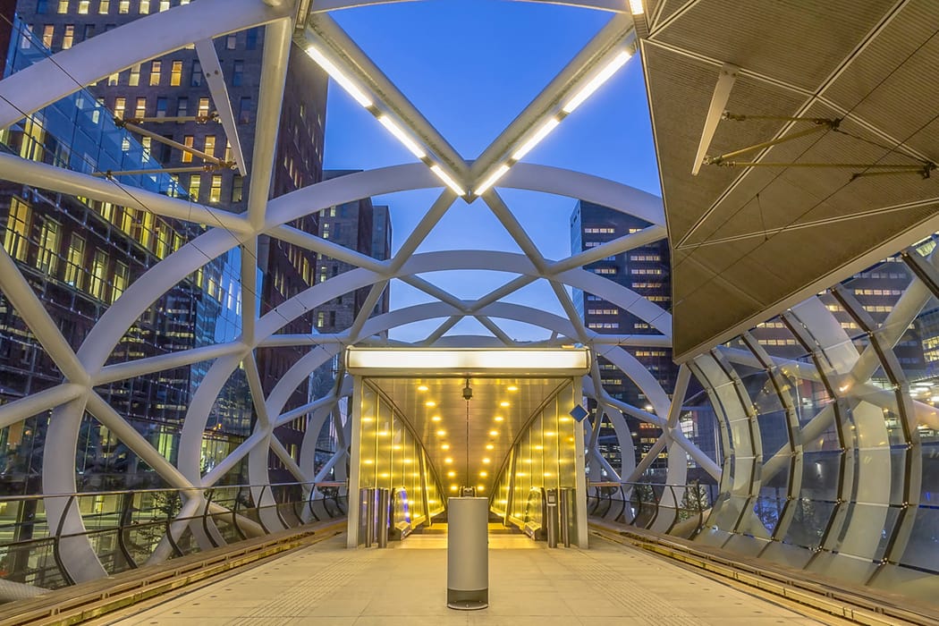 Tram station, Netherlands