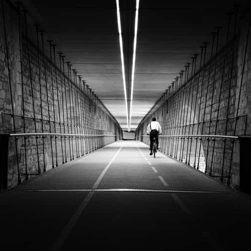 Under the Adolphe Bridge, Luxembourg City