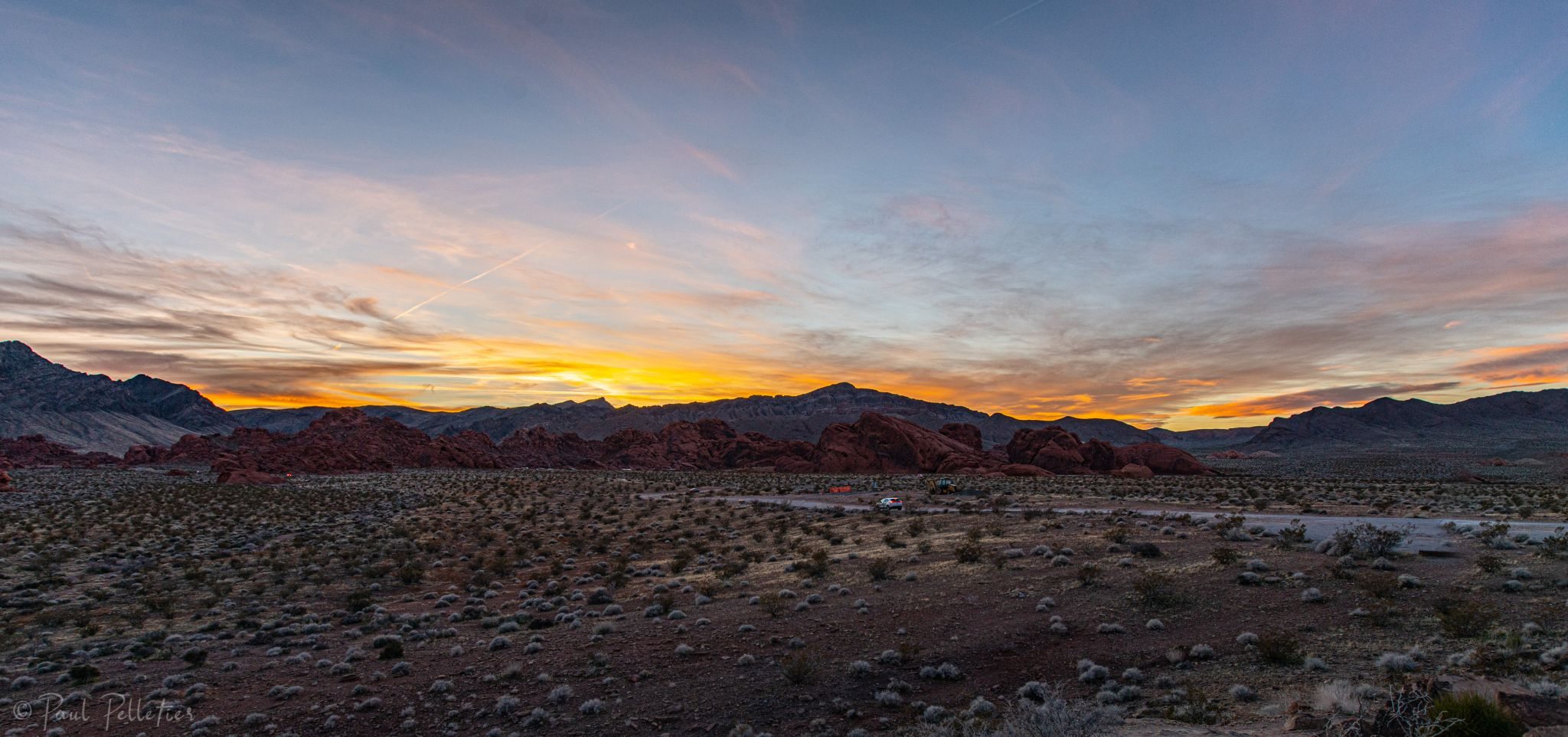 Valley of Fire - Petrified Logs Loop, USA