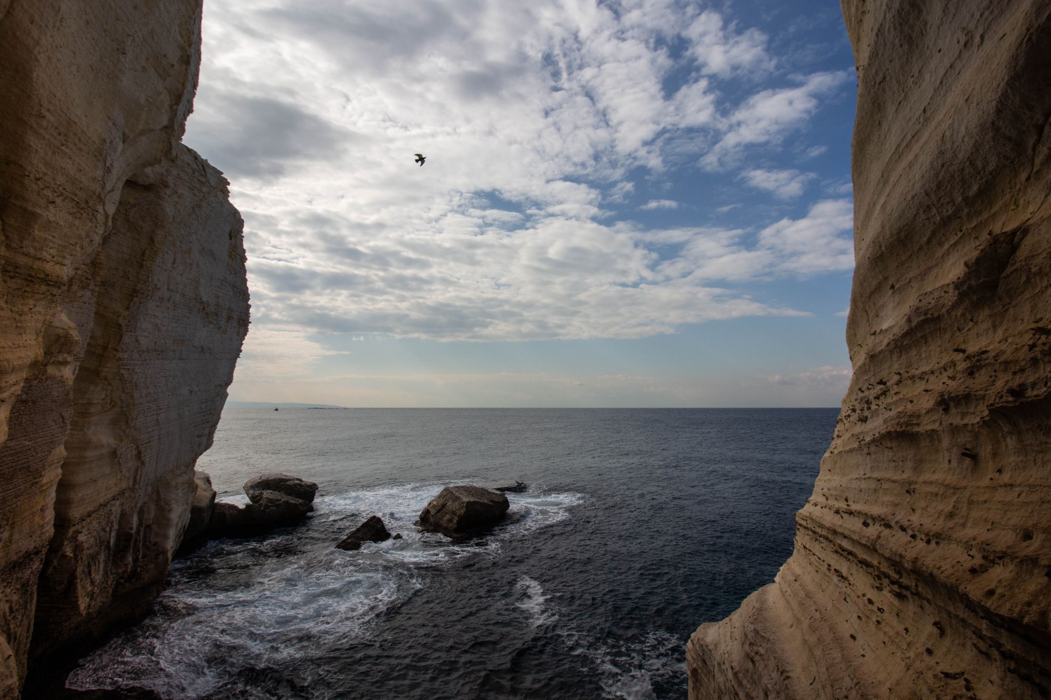 Viewing platform of Rosh HaNikra, Israel