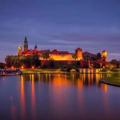 Wawel Royal Castle in Kraków, Poland