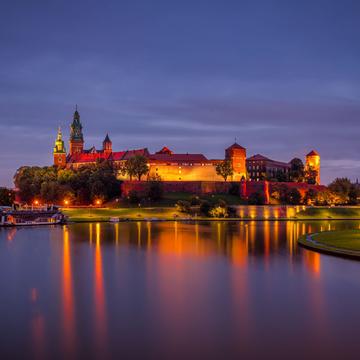 Wawel Royal Castle in Kraków, Poland