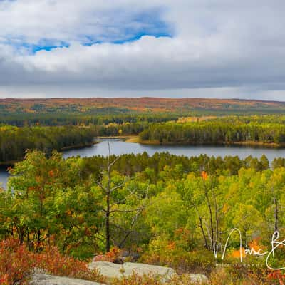 Whispering Pines Lookout on Egg Rock, Canada